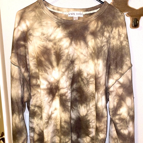 Tie dye sweater